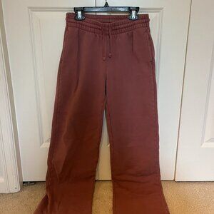 Aritzia Cozy Sweatfleece Wide Sweatpant